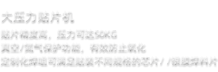 烧结银贴片机